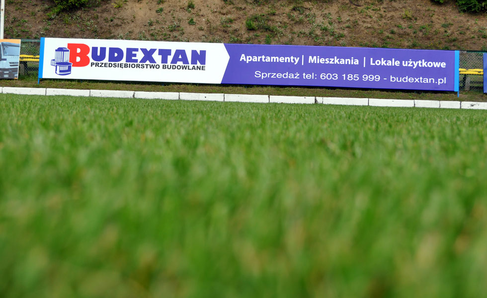 Banda stadionowa dla firmy BUDEXTAN.